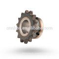 High quality Standard DIN8187 C45 industrial machining hard teeth transmission single and duplex 08B chain sprocket